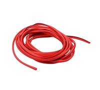 Striscia protettiva antigraffio universale per portiera auto, 5 m/10 m, tipo U, per protezione delle portiere del veicolo (rosso, 5 m)