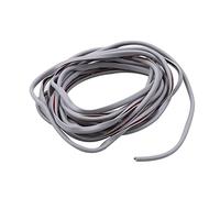 Striscia protettiva antigraffio universale per portiera auto, 5 m/10 m, tipo U, per protezione delle portiere del veicolo (grigio, 5 m)