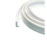 Striscia protettiva per doccia autoadesiva, flessibile, per porta della doccia, tagliabile, in silicone, per separazione a umido e secco (200 cm)