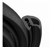 Striscia protettiva per portiera dell'auto da 2 m con guarnizione antigraffio e resistente alle intemperie per proteggere le portiere del veicolo da graffi, urti e danni causati dalle intemperie