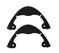 Striscia protettiva per snowboard, strisce anti-collisione, colore nero | Barra di protezione facile da usare per longboard, skateboard, giovani e principianti