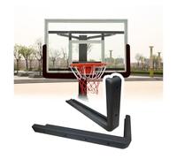 Striscia protettiva per tabellone in vetro da basket, imbottitura di sicurezza per tabelloni da 183 cm, imbottitura con bordo bullonato, per campi domestici, palestre scolastiche, centri sociali