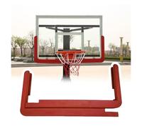 Striscia protettiva per tabellone in vetro da basket, imbottitura di sicurezza per tabelloni da 183 cm, imbottitura con bordo bullonato, per campi domestici, palestre scolastiche, centri sociali