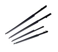 Striscia Protettiva Set Di 4 Strisce Sigillanti Per Vetri Auto Per Toyota Per Prius 2010-2015 Modanatura Esterna Anteriore E Posteriore, Nera Guarnizione