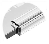 Striscia protettiva trasparente for bordi, protezione for a U, striscia sigillante for in vetro, bordatura for da 0,5-26 mm, for taglienti (16-17 mm)(12 13mm)