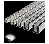 Striscia protettiva trasparente for bordi, striscia sigillante a U, striscia protettiva for bordi lunga 10 piedi, profilo trasparente for tavoli in vetro, bordatura for porte in lamiera(Wide18 20mm)