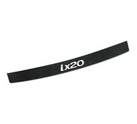 Striscia Protezione Paraurti Posteriore Auto per Hyun-dai IX20, Adesivo Piastra Davanzale Bagagliaio in Fibra Carbonio di AntiGraffio - Accessori Decorativi Styling,Black