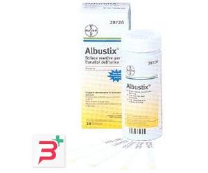 STRISCIA REATTIVA ALBUSTIX PER RICERCA DELLE PROTEINE NELLE URINE 50 PEZZI CODICE ARTICOLO 2872C