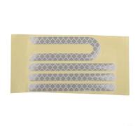 Striscia riflettente per Xiaomi M365 e M1S scooter pannelli laterali migliora il rilevamento su strada da parte dei veicoli in condizioni di scarsa illuminazione (grigio)