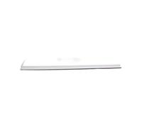 Striscia sigillante a 3 strati in PVC, 90 cm, colore bianco e marrone | Tre strati di setole morbide dense riducono il rumore quando si aprono e chiudono le porte per una casa più tranquilla.