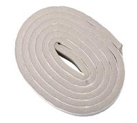 Striscia sigillante antivento per porte in spugna per isolamento acustico e prevenzione della polvere, con taglio semplice (grigio, 3 cm, 1 rotolo)