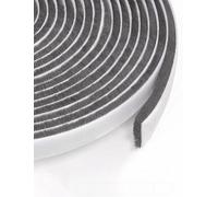 Striscia sigillante for guarnizioni da 10 metri, striscia sigillante a spazzola autoadesiva, striscia impermeabile for il riempimento di fessure di porte e finestre(Grey,5mm)