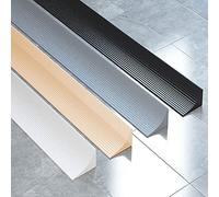 Striscia sigillante for vasche da bagno, striscia autoadesiva for la sigillatura del pavimento della doccia, di ritenzione idrica for lavandino, vasca, piano lavoro(Black,50cm)