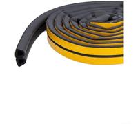 Striscia sigillante in EPDM con colla autoadesiva per porte e finestre, assicura insonorizzazione, blocco della polvere ed efficienza energetica sigillando efficacemente gli spazi vuoti (M)