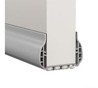 Striscia sigillante in PVC per la parte inferiore della porta, antivento, antipolvere e acustica, striscia di tenuta per protezione dalle intemperie per la casa, a prova di mouse, flessibile, 93 cm