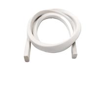 Striscia sigillante in schiuma di silicone da 5 m, 1 pezzo, resistente alle alte temperature, for finestre, porte, uso automobilistico (2 mm-8 mm)(3mmX4mm)