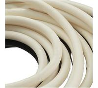 Striscia sigillante in schiuma di silicone, Striscia di spugna in gomma siliconica bianca 1-7 mm Guarnizione for asta supporto in schiuma a cellule chiuse(1.8mm)
