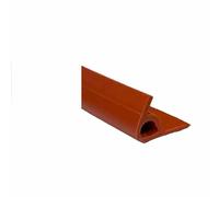 Striscia sigillante in silicone resistente alle alte temperature per porte di forni rotanti ad aria calda e forni da forno, resistente al calore, rossa (come nell'immagine) - 3,0 m