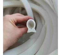 Striscia sigillante in silicone resistente alle alte temperature per porte di forni rotanti ad aria calda e forni da forno, resistente al calore, rossa come l'immagine 12-1 metro o 3,28 piedi