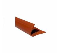 Striscia sigillante in silicone resistente alle alte temperature per porte di forni rotanti ad aria calda e forni da forno, resistente al calore, rossa come l'immagine 6-3,0 m