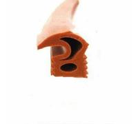Striscia sigillante in silicone resistente alle alte temperature per porte di forni rotanti ad aria calda e forni da forno, resistente al calore, rossa come l'immagine 7-3,0 m