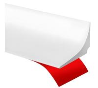 Striscia sigillante per piatto doccia, in silicone, per bordi del lavandino del bagno, per soglia di stanze umide, pavimento, barriera d'acqua, sigillante per bagno per separazione da asciutto e