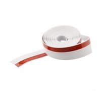 Striscia sigillante per porta del garage, resistente alle intemperie, 5 m, protegge dall'inquinamento ambientale (bianco, 5 m)