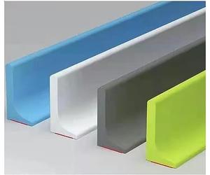 Striscia sigillante pieghevole in silicone per doccia, efficace barriera contro la diga dell'acqua per la separazione asciutta/bagnata, protezione impermeabile per soglia del bagno, striscia di blocco