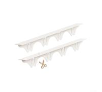 Striscia Sigillante T-Shape 25 Pollici per Cucina(A) | Design a T, blocca briciole e liquidi, protegge igienicamente la fessura tra fornello e piano