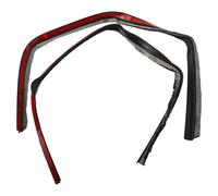 Striscia Spazzola Fondo Porta 2PCS per Migliorata per Protezione Suono e Polvere
