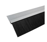 Striscia spazzola per porte, Striscia for spazzole for porte in lega di alluminio Tipo HFT Spazzola argento Altezza 10-300 mm(Silver-h Type,250mm)