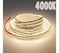 Striscia strip 600 led 2835 24V 5 metri 61 watt luce fredda calda naturale [EEK: E]