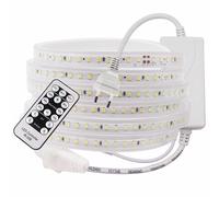 Striscia strip led 220V 2835 luce per int/ esterno impermeabile alta luminosità [EEK: A+++]