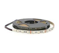 STRISCIA STRIP LED 5050 60LED/MT RGB 12V 7W/MT BOBINA 5 METRI IP20 5050-L-RGB