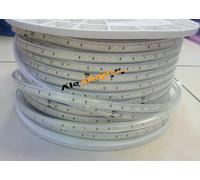 STRISCIA STRIP LED BOBINA SMD 2835 SPINA 220V BIANCA TUBO ESTERNO 20cm A 100 MT [EEK: A++]