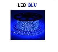 STRIP STRISCIA LED FLESSIBILE TAGLIABILE 5050 INTERNO ESTERNO 220V BOBINA 100M.