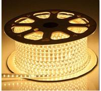 STRISCIA STRIP LED BOBINA SMD 5050 RGB SPINA 220V BIANCA TUBO ESTERNO 1 A 100 M [EEK: A++]