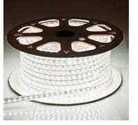 STRISCIA STRIP LED BOBINA SMD 5050 RGB SPINA 220V BIANCA TUBO ESTERNO 1 A 100 M