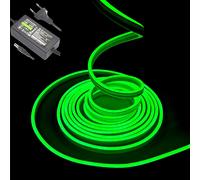 Striscia Strip LED Con Alimentatore 5 Metri Neon Curvabile modellabile 12V IP65 [EEK: A++]