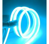 STRISCIA STRIP LED NEON FLEX 5 METRI DC12V IMPERMEABILE ESTERNO IP65 MODELLABILE