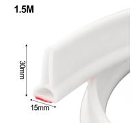 Striscia tappo acqua bagno doccia flessibile silicone barriera acqua per pavimen