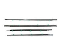 Striscia Tenuta in Gomma per Parabrezza Auto Per CRV 2007-2022 Finestra Automobile Guarnizione Argento Placcato Porta Laterale Striscia Tenuta In Vetro Meteo Modanatura Trim(2012-2016)