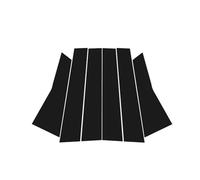 Striscia Tenuta Parabrezza Auto Per Mercedes Per Benz Classe B W245 2009-2011 Finestra Porta Colonna B C Pilastro Montante Copertura Adesivo Trim Protezione Porta(Black)