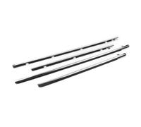 Striscia Tenuta Parabrezza Auto Per Spirior Per Accord Per Acura TSX 2009-2014 4 Pezzi Guarnizione Gomma Finestrini Esterni Modanatura Striscia Porta Cintura Finestrini Modanatura Trim