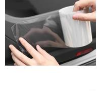 Striscia trasparente anticollisione 5 cm, resistente ai graffi, guarnizione per soglia di portiera dell'auto e protezione del bagagliaio, striscia flessibile