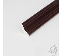 Striscia vita gonna in PVC rosso scuro per arredamento camera autoadesiva 1M