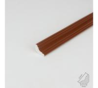 Striscia vita gonna in PVC rosso scuro per arredamento camera autoadesiva 1M