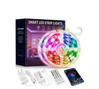 Striscia Wifi LED Doppia Bobina Tot 15 MT 5050 RGB Smd Strip Led App Telecomando [EEK: A+]