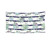 Strisciate Succulente Stampa Vacanza Esterna Banner Decorazione Unilaterale Design Adatto Per Feste Notte Giardini