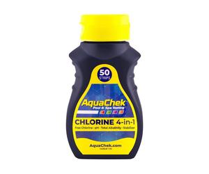 STRISCIE ANALISI 4 PARAMETRI CLORO PH ALCALINITA' STABILIZZANTE PISCINA ACQUA